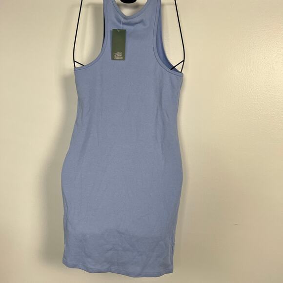Wild Fable Women's Light Blue Sleeveless Bodycon Dress - Size Small - NWT - Picture 7 of 7